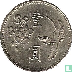 Taiwan 1 Yuan 1975 (Jahr 64) - Bild 2