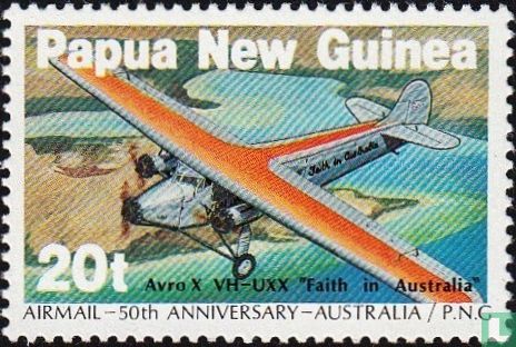 Poste aérienne de Papouasie-Australie