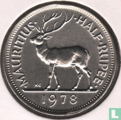 Mauritius ½ rupee 1978 - Image 1