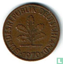 Duitsland 2 pfennig 1970 (G) - Afbeelding 1
