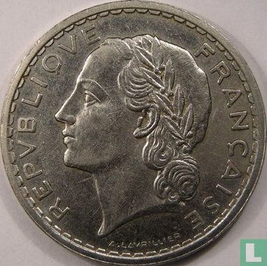 France 5 francs 1937 - Image 2