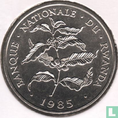 Ruanda 10 Franc 1985 - Bild 1