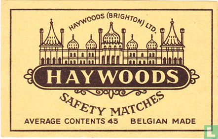 Haywoods safety matches - Afbeelding 2
