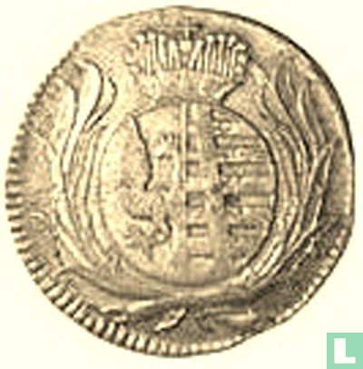 Anhalt-Köthen 4 pfennig 1751 - Afbeelding 2