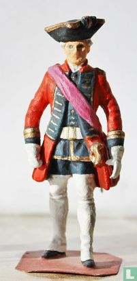 British Infantry Officer 1750  - Afbeelding 1
