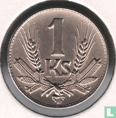 Slovakia 1 koruna 1942 - Image 2
