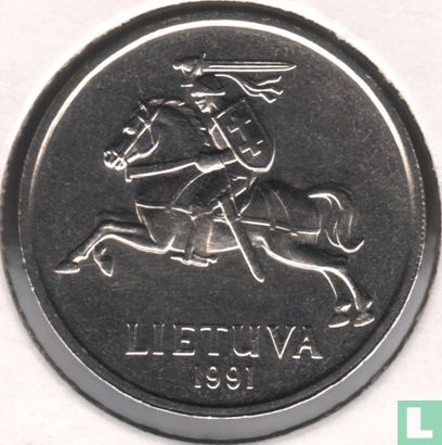 Lithuania 5 litai 1991 - Image 1