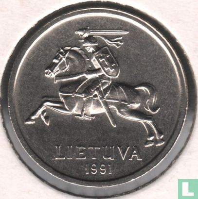 Litauen 2 Litai 1991 - Bild 1
