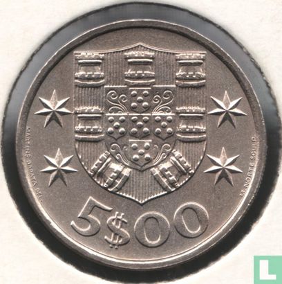 Portugal 5 escudos 1985 - Image 2