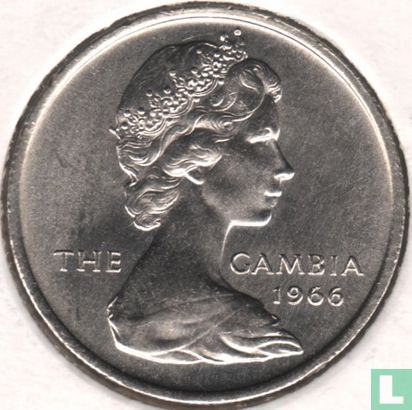 Gambie 6 pence 1966 - Image 1