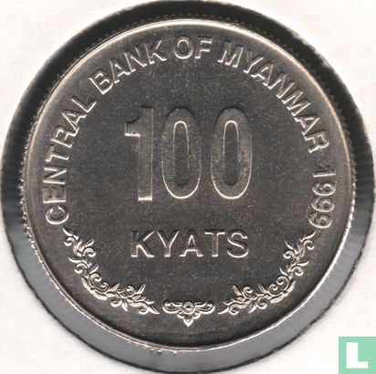 Myanmar 100 kyats 1999 - Afbeelding 1