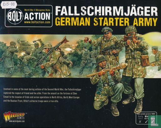 Fallschirmjäger German Starter Army - Afbeelding 1