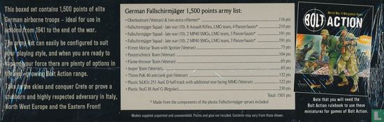 Fallschirmjäger German Starter Army - Afbeelding 2