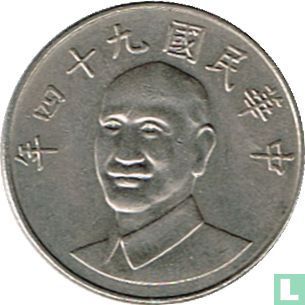 Taiwan 10 Yuan 2005 (Jahr 94) - Bild 1