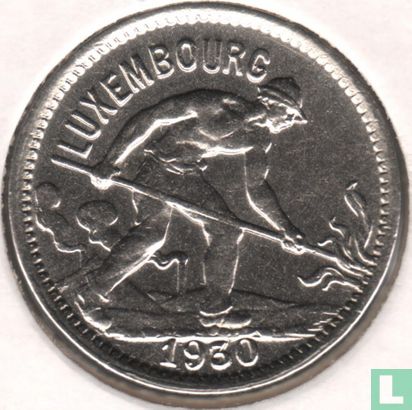 Luxemburg 50 centimes 1930 - Afbeelding 1