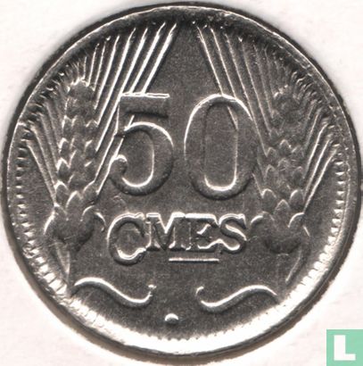 Luxemburg 50 centimes 1930 - Afbeelding 2
