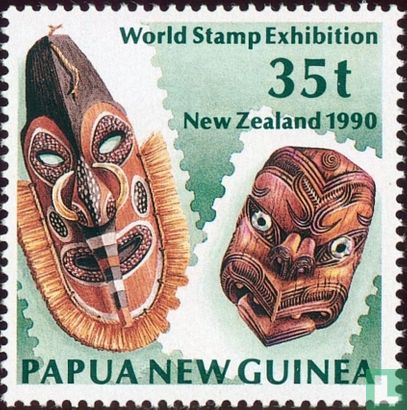 Briefmarkenausstellung NEW ZEALAND `90