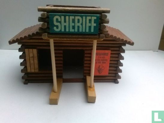 Sheriffs huisje voor Fort Yellowstone