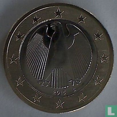 Duitsland 1 euro 2015 (G) - Afbeelding 1