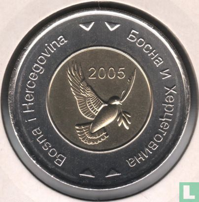Bosnië en Herzegovina 5 marka 2005 - Afbeelding 1