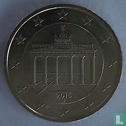 Allemagne 50 cent 2015 (J) - Image 1
