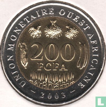 États de l'Afrique de l'Ouest 200 francs 2003 - Image 1