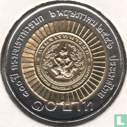 Thailand 10 baht 2003 (BE2546) "100th anniversary Inspector General's Department" - Image 1