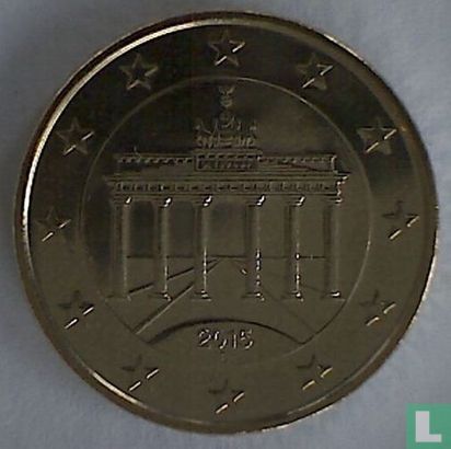 Allemagne 50 cent 2015 (D) - Image 1
