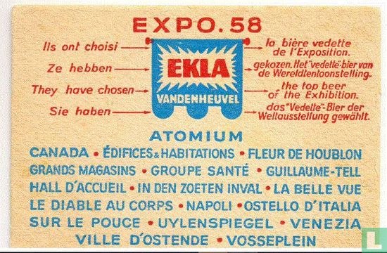 Ekla Expo.58 - Afbeelding 1