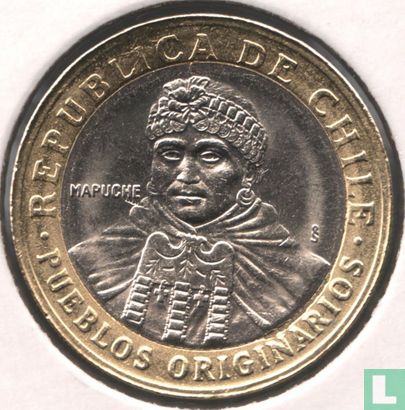 Chile 100 Peso 2001 - Bild 2