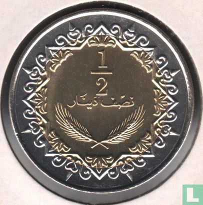Libyen ½ Dinar 2004 (Jahr 1372) - Bild 2