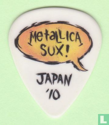 Metallica, Metallica Sux!, Japan '10, Plectrum, Guitar Pick, 2010 - Afbeelding 2