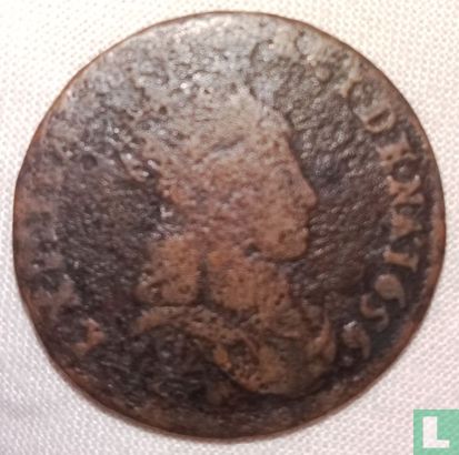 France 1 liard 1656 (E)  - Image 1