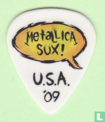 Metallica, Metallica Sux!, USA '09, Plectrum, Guitar Pick, 2009 - Bild 2