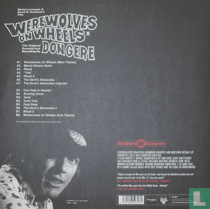 Werewolves on Wheels (Original Motion Picture Soundtrack) - Image 2