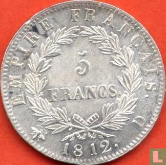 France 5 francs 1812 (D) - Image 1