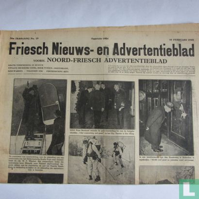 Friesch nieuws- en Advertentieblad 19 - Afbeelding 1
