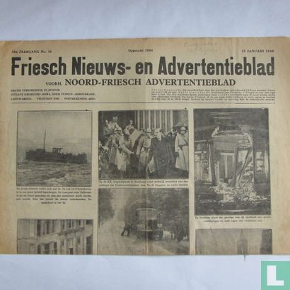 Friesch nieuws- en Advertentieblad 15 - Image 1