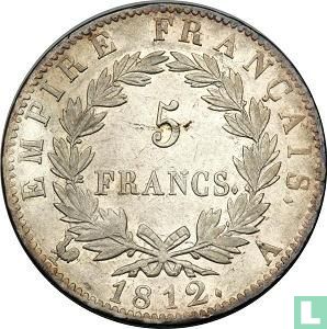 Frankrijk 5 francs 1812 (A) - Afbeelding 1