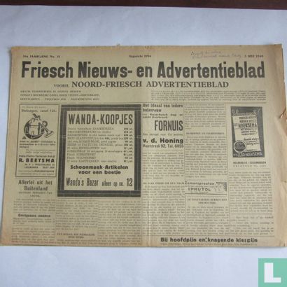 Friesch nieuws- en Advertentieblad 31 - Afbeelding 1