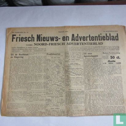 Friesch nieuws- en Advertentieblad 46 - Afbeelding 1