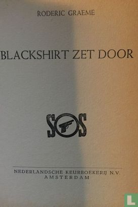 Blackshirt zet door - Afbeelding 3