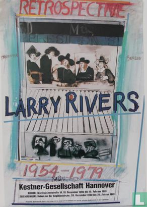 Larry Rivers, Retrospective - Afbeelding 1