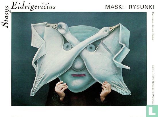 Mask design Stasys Eidrigevicius