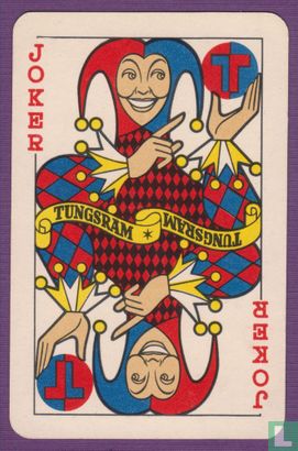 Joker, Hungary, Tungsram, Speelkaarten, Playing Cards - Image 1