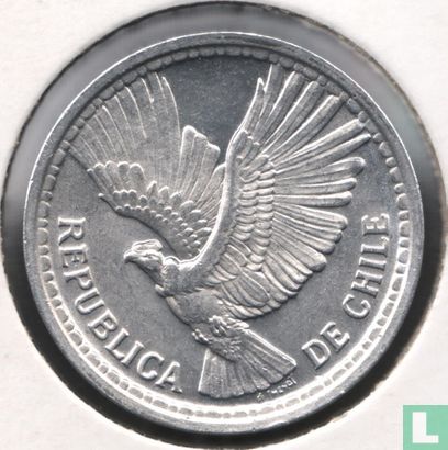 Chili 5 pesos 1956 - Afbeelding 2