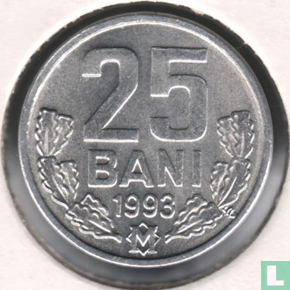 Moldavie 25 bani 1993 - Image 1