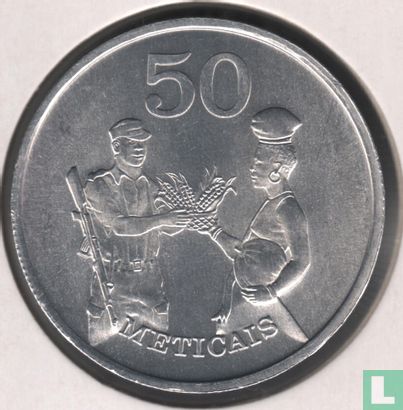 Mozambique 50 meticais 1986 - Image 2
