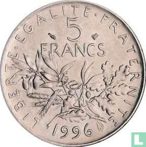 Frankrijk 5 francs 1996 - Afbeelding 1