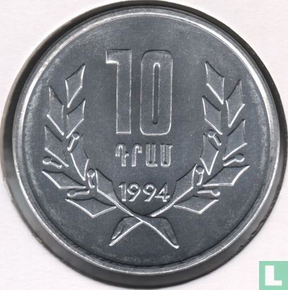 Armenia 10 dram 1994  - Image 1